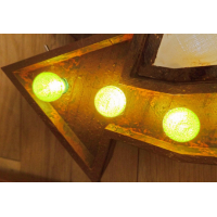 Historisch replica reclamebord Esso